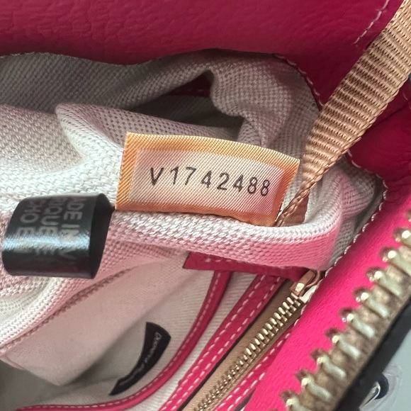 Dooney & Bourke Sorrento Satchel 30 with pocket  - Rose - Picture 8 of 11